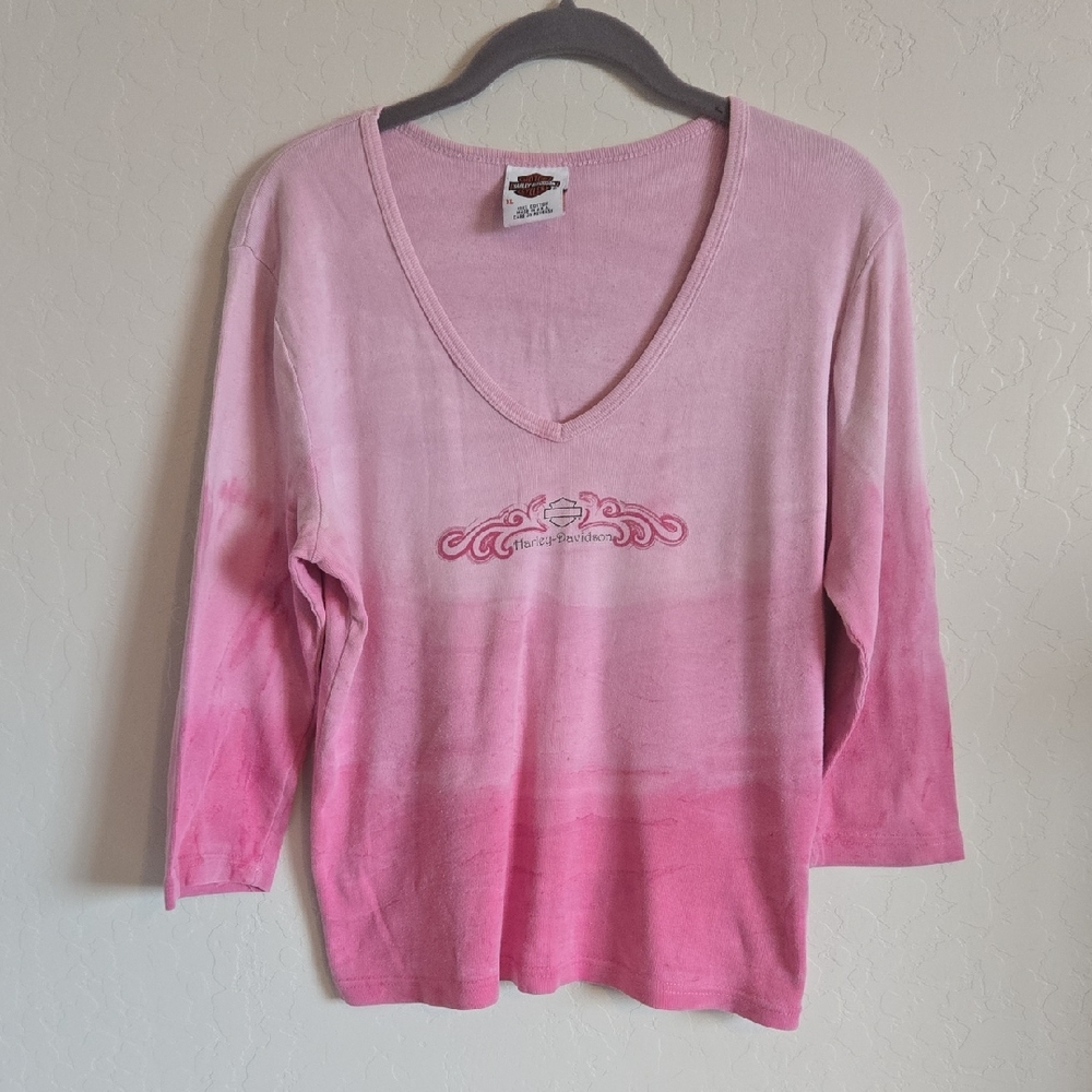 Harley Davidson V-neck T-shirt